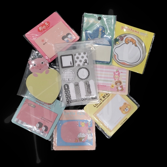 3/$25 Cute Sticky Notes Bundle - Picture 1 of 3